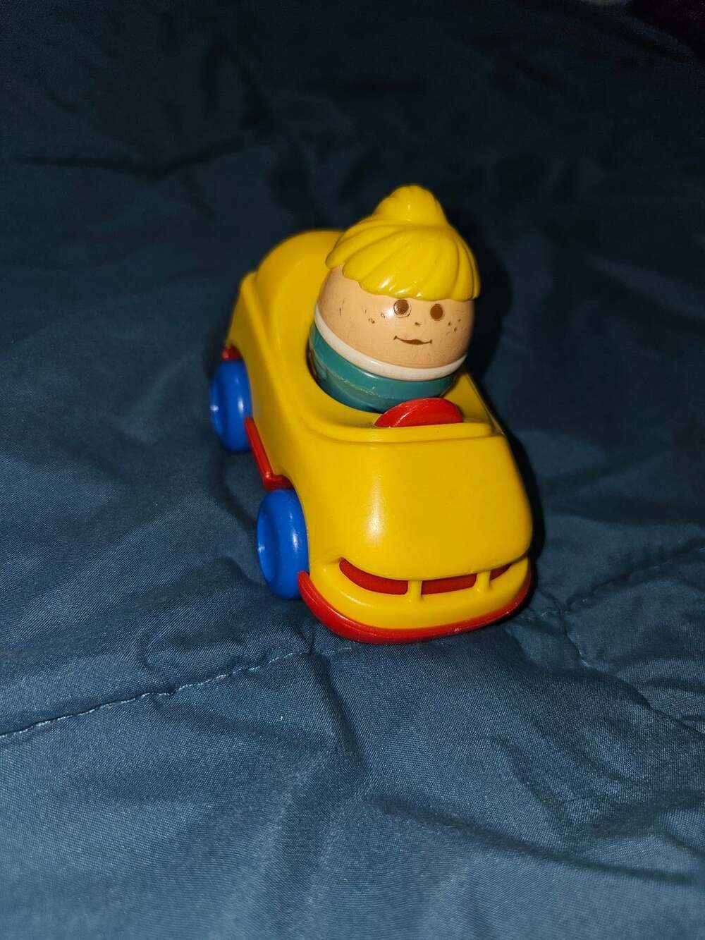 Vintage Little Tikes Toddle Tots Toy Car with Figure